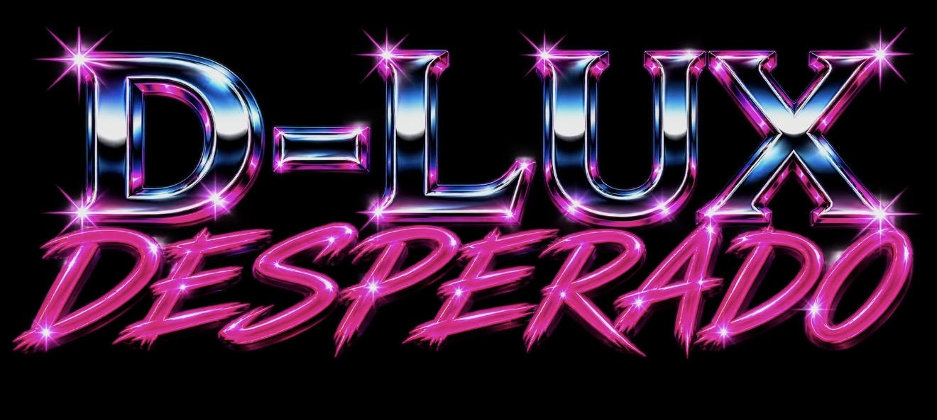 D-Lux Desperado chrome and hot pink logo
